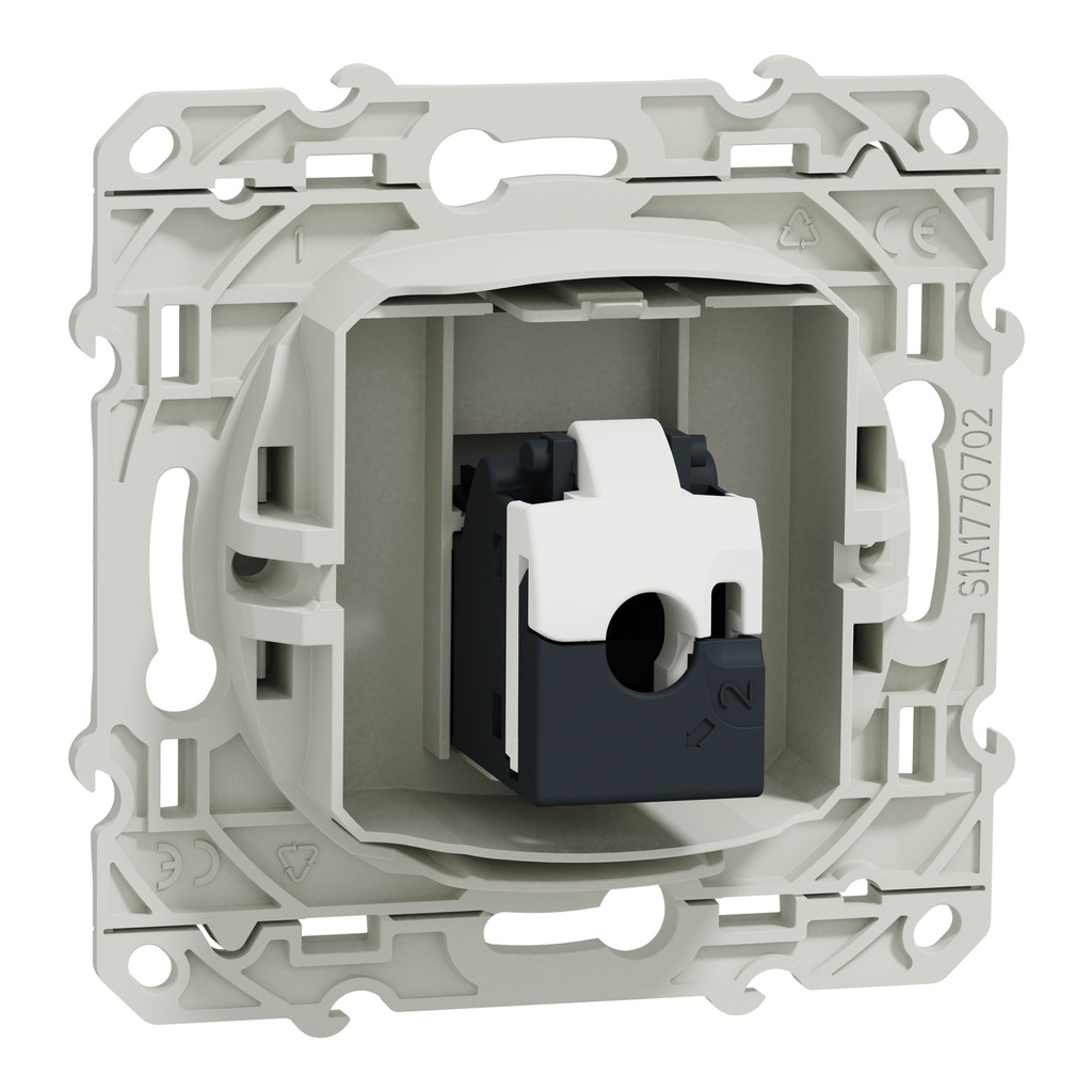 ODACE RJ45 UTP BLANC VIS