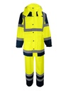 COMPLET DE PLUIE: MANTEAU+PANTALON. POLYESTER ENDUIT PU. 280 G/M²