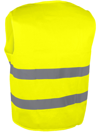 GILET HV JAUNE 2 BDES HOR XL