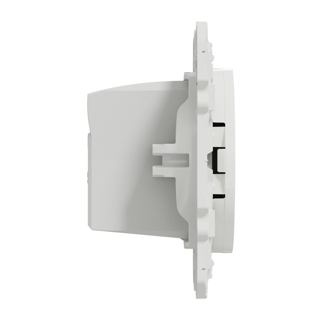 S520408   CHARGEUR PRISE USB 5VDC ODACE BLANC BLANC VIS