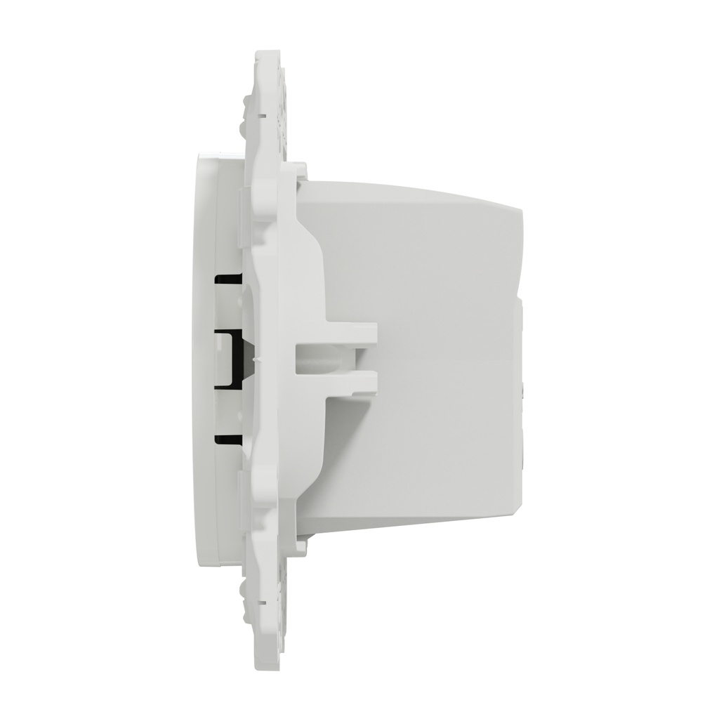 S520408   CHARGEUR PRISE USB 5VDC ODACE BLANC BLANC VIS
