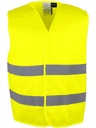 GILET HV JAUNE 2 BDES HOR XL