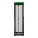 FlatPack EasyRack 600mm/42U/1000mm avec toit, panneau latéral, roulet
