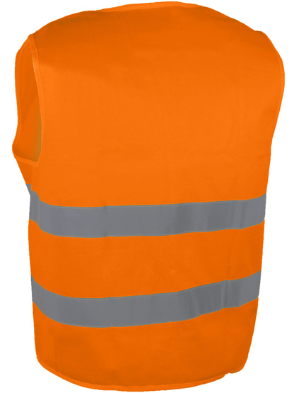 GILET HV ORANGE 2 BDES HOR L