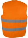 GILET HV ORANGE 2 BDES HOR L