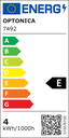 Applique LED Ronde 4 Diodes 4W 440Lm 4000K IP54 Corps Gris