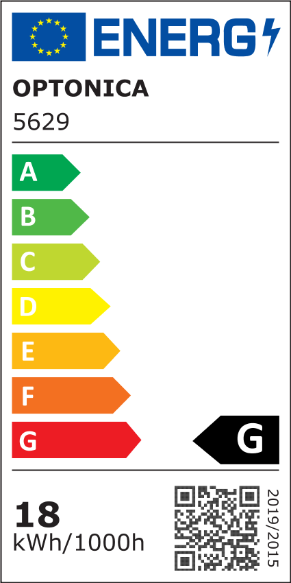 TUBE LED T8 VERRE 18W 120CM 175-265V 720LM 6000K