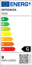 TUBE LED T8 VERRE 9W 60CM 175-265V 720LM 6000K