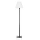 ADEGAN outdoor floor stand, anthracite/white, E27 Energy Saver, max.