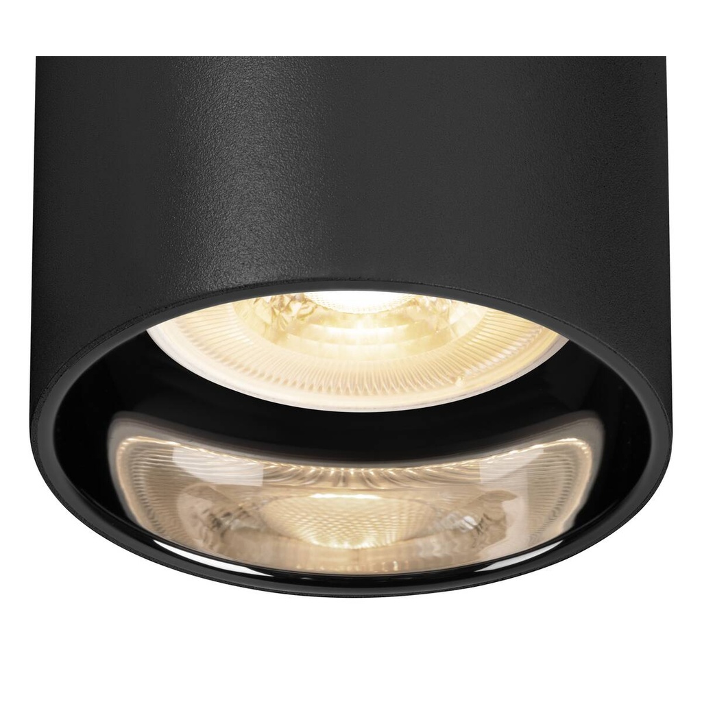 ASTO TUBE applique murale, cylindrique, max. 2x 10 W, noir