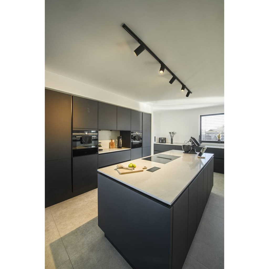 ASTO TUBE spot 1 allumage, GU10, noir