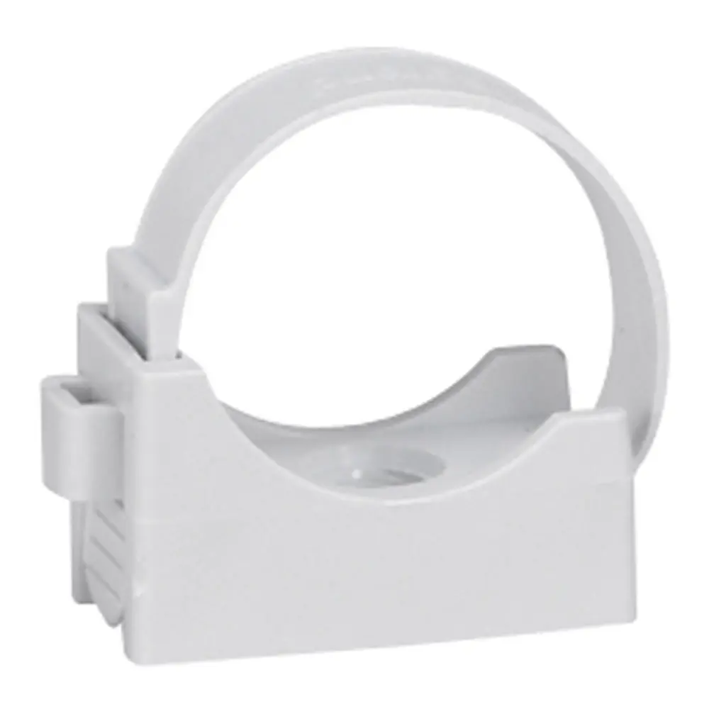 CLIPSOCONDUIT GRIS RAL7035 POUR CONDUIT IRL Ø25MM PU/PIECE