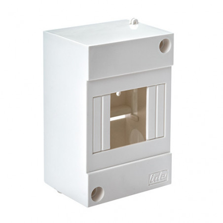 COFFRET DE DISTRIBUTION APPARENT IP40 1X4 MODULES PU/PIECE