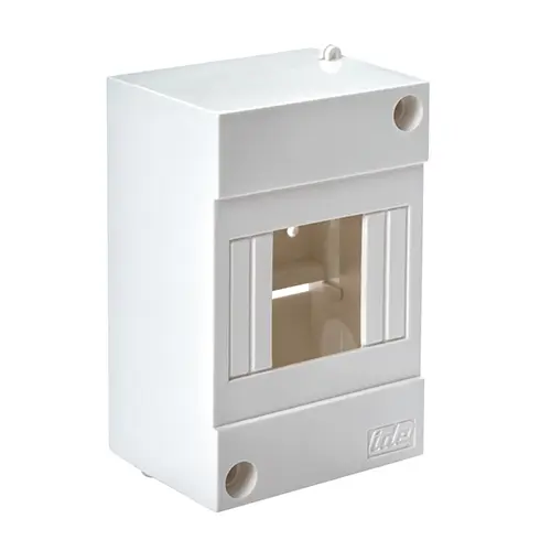 COFFRET DE DISTRIBUTION APPARENT IP40 1X6 MODULES PU/PIECE