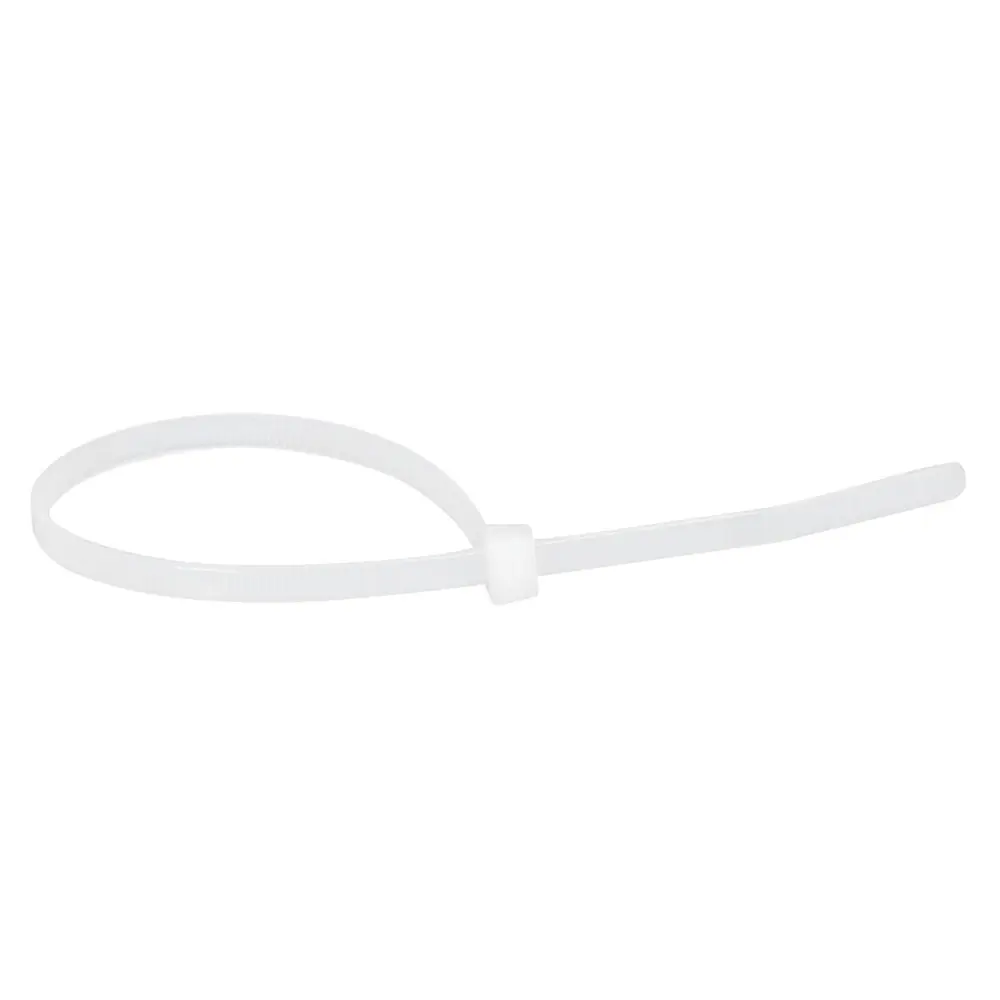 COLLIER COLRING 3,5*280 POLY BLANC PAQUET DE 100