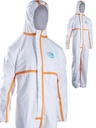 Combinaison de protection chimique type 4/5/6 65 g/m² XL