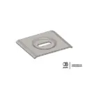 CONTRE ECLISSE OB40 POUR CHEMIN DE CABLES FIL PU/PIECE