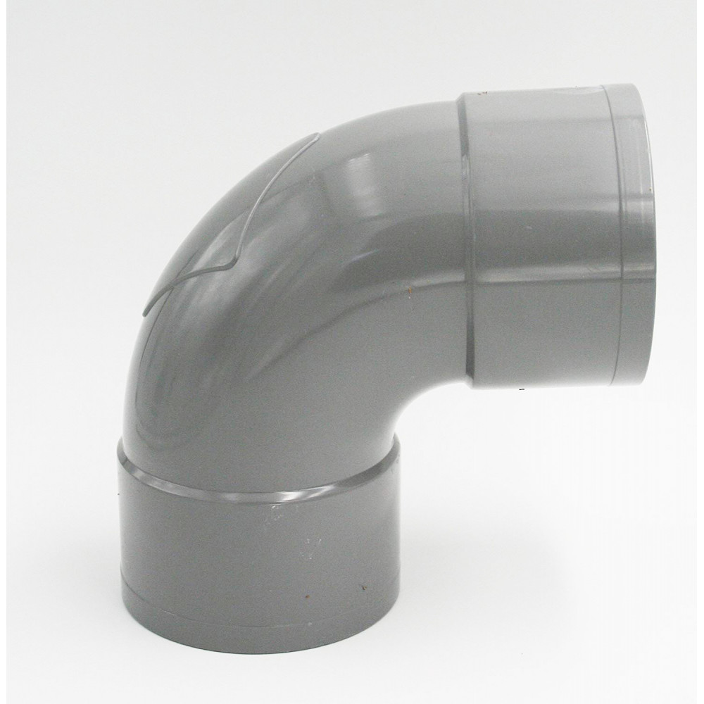COUDE PVC DIAM 100 87