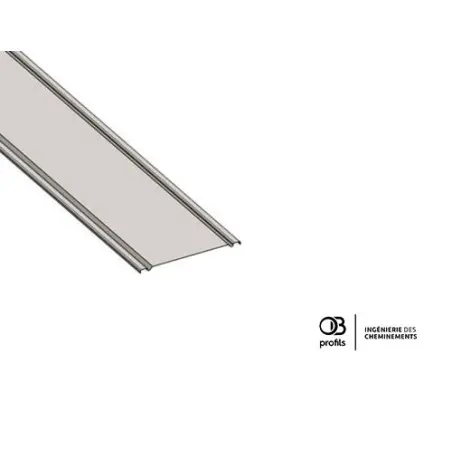 COUVERCLE POUR CDC TOLE ET GOULOTTE LARG 195 2ML PU/PIECE