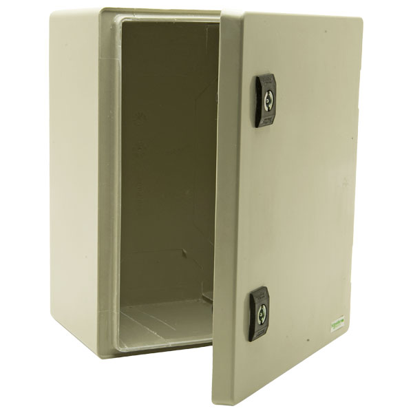 Coffret polyester 647x436x250 - IP66 Ral 7035