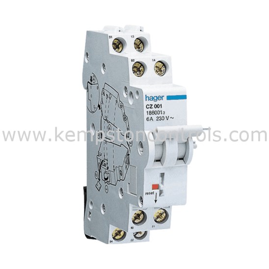 Contact aux. inter. diff. 1O+1F 230V AC