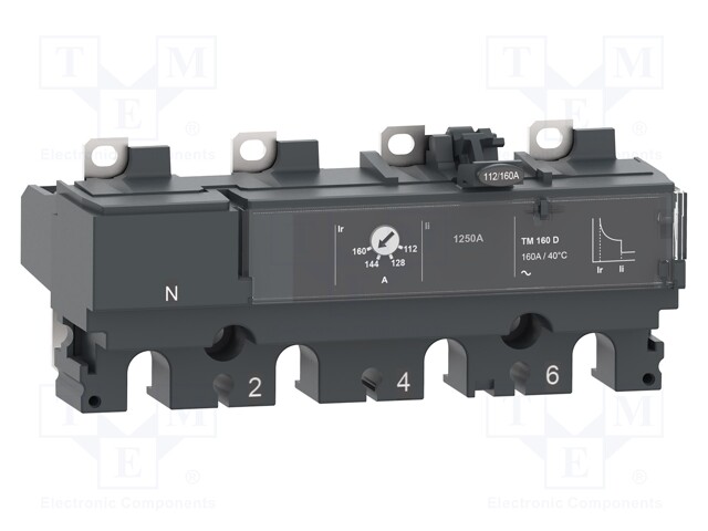 DECLENCHEUR 4P NSX160F WITHOUT TRIP UNIT COMPACT CI C16F4