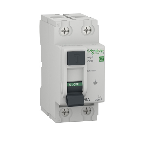 Easy9 RCCB XP 2C AC-type 30mA 25A Interrupteur Différentiel