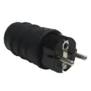 FICHE MOBILE DROITE 2P+T 16A IP44 PU/PIECE