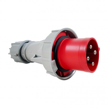 FICHE MOBILE MALE IP66-IP67 3P+T 380V 63A 6H PU/PIECE