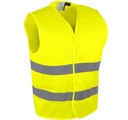 GILET  HV JAUNE 2 BDES HOR L