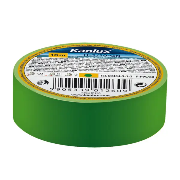 Bande adhésive isolante vert IT-1/20-GN PU/PC