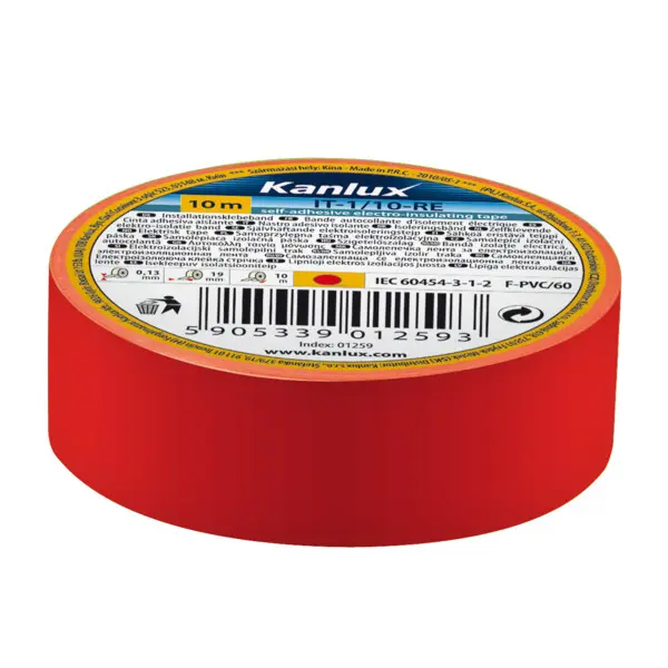 IT-1/20-RE   BANDE ADHESIVE ISOLANTE ROUGE