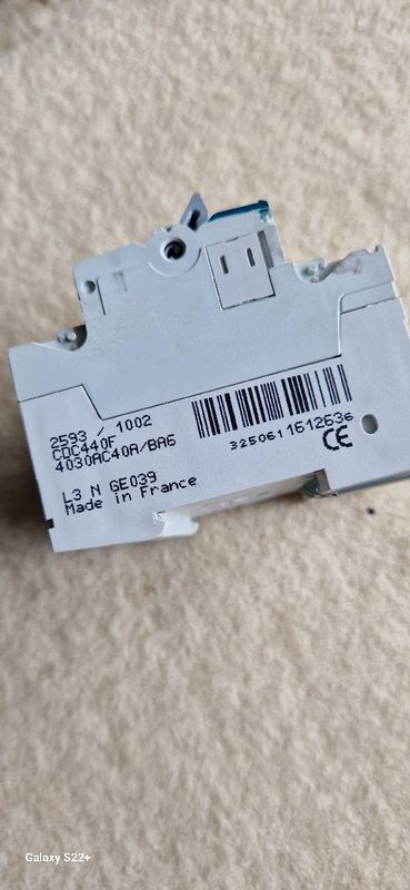 Inter. diff. 4P 40A 30mA AC
