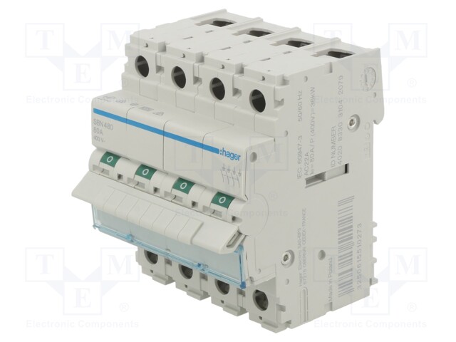 Interrupteur 4X80A