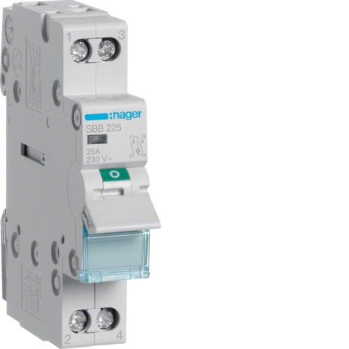 Interrupteur bipolaire 2X25A