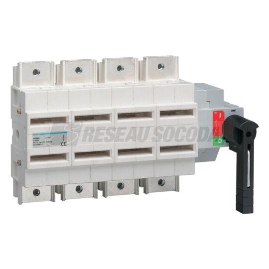 Interrupteur coupure visible 4P 400A
