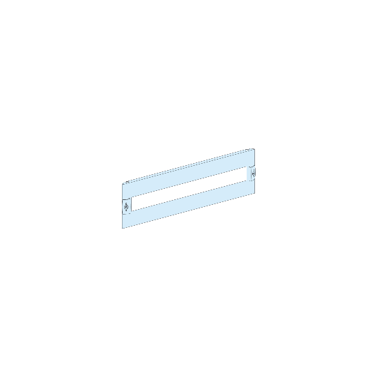 Kit Rail 24 mod  Hauteur 150 mm   - L600-RAL9003