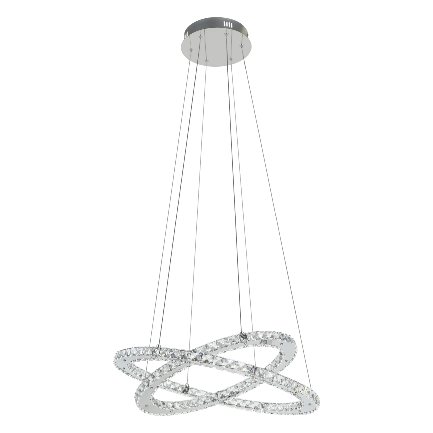 LED-HL 2XING CHROME/CRYSTAL VARRAZO / F7