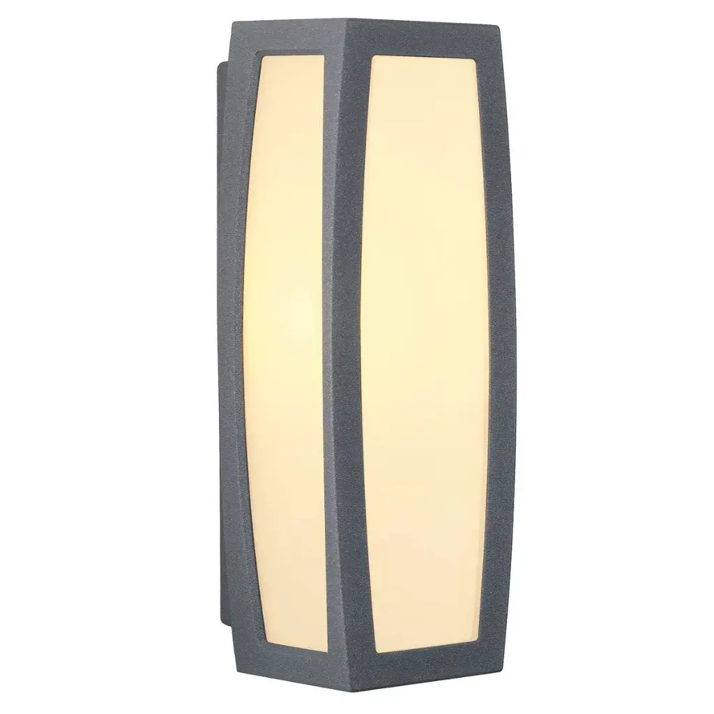 MERIDIAN BOX, APPLIQUE/PLAFONNIER E27, GRIS ANTHRACITE