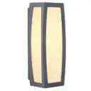 MERIDIAN BOX, APPLIQUE/PLAFONNIER E27, GRIS ANTHRACITE