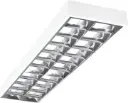 PLAFONNIER GRILLE G13 T8 2X36W IP20 PU/PIECE