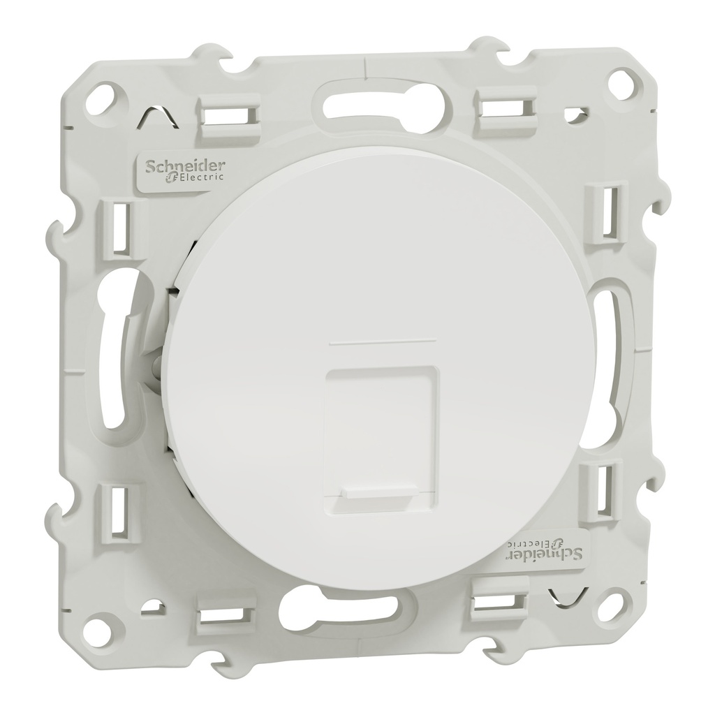 ODACE RJ45 UTP BLANC VIS