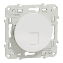 ODACE RJ45 UTP BLANC VIS