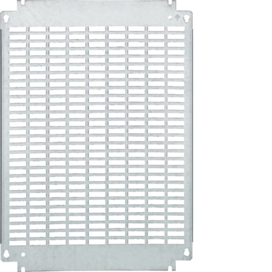 Orion Plus Perforated Mounting Plate for FL123A FL124A FL229B - Sheet Steel W 543 x H 780 mm