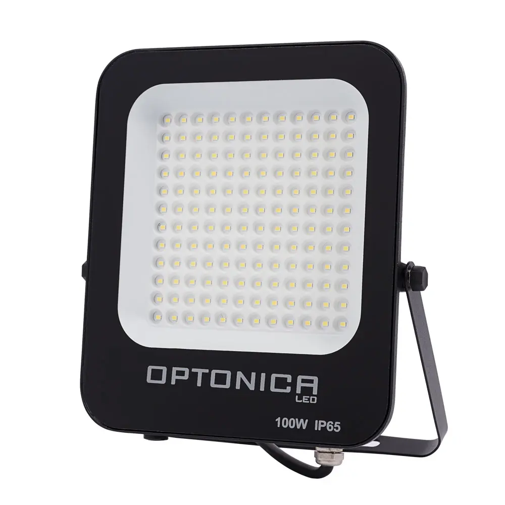 Projecteur LED SMD noir 100 W 6000 K IP65