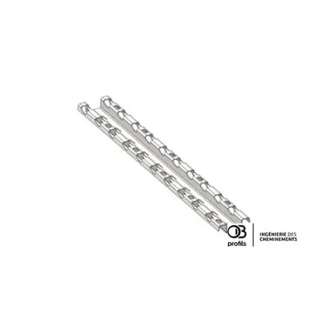 RAIL PROFILE APPUI UNIVERSELLE 400 PU/PIECE