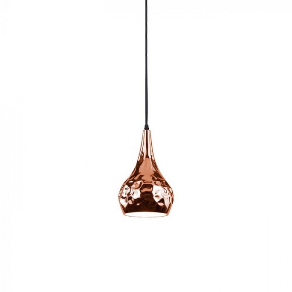 SUSPENSION AMPOULE 1x E27 CHROME DIAM 160mm/H1300mm
