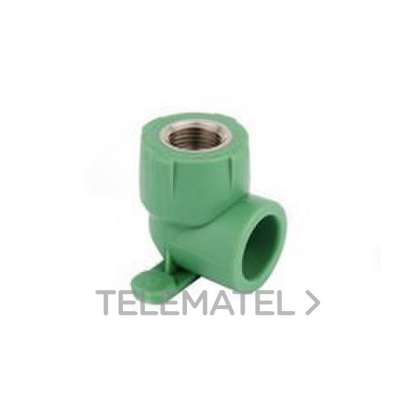 TE PPR FEMELLE DIAM 25MM 1/2