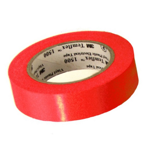TEMFLEX 1500 ROUGE 15MM X 10M
