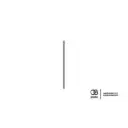 TIGE FILETEE DIAM8 LG.1M-EZ